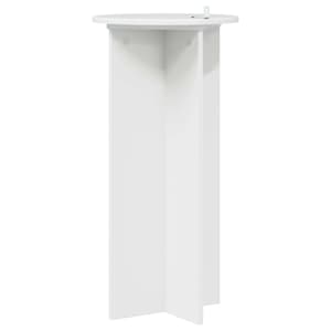 Stojan na rostliny 2 pcs Bílá s vysokým leskem 40 x 40 x 80 cm - obrázek 8