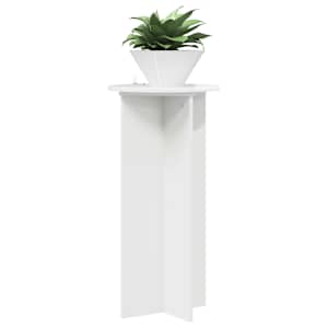Stojan na rostliny 2 pcs Bílá s vysokým leskem 40 x 40 x 80 cm - obrázek 3