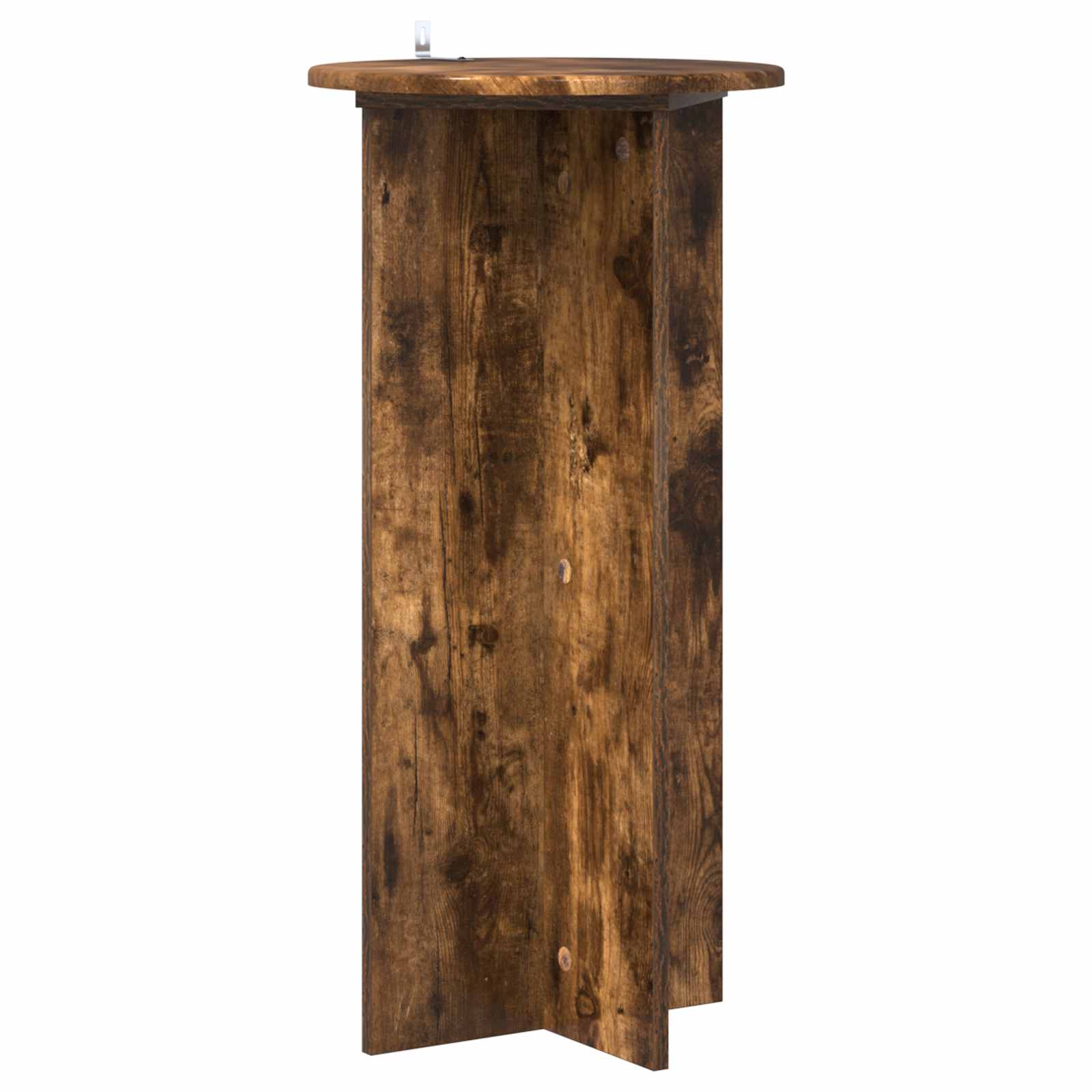 Plantenstandaard 2 pcs Gerookt eiken 40 x 40 x 80 cm image 3