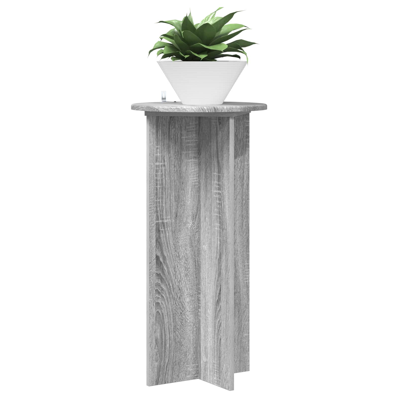 Plantenstandaard 2 pcs Grijs sonoma 40 x 40 x 80 cm image 2