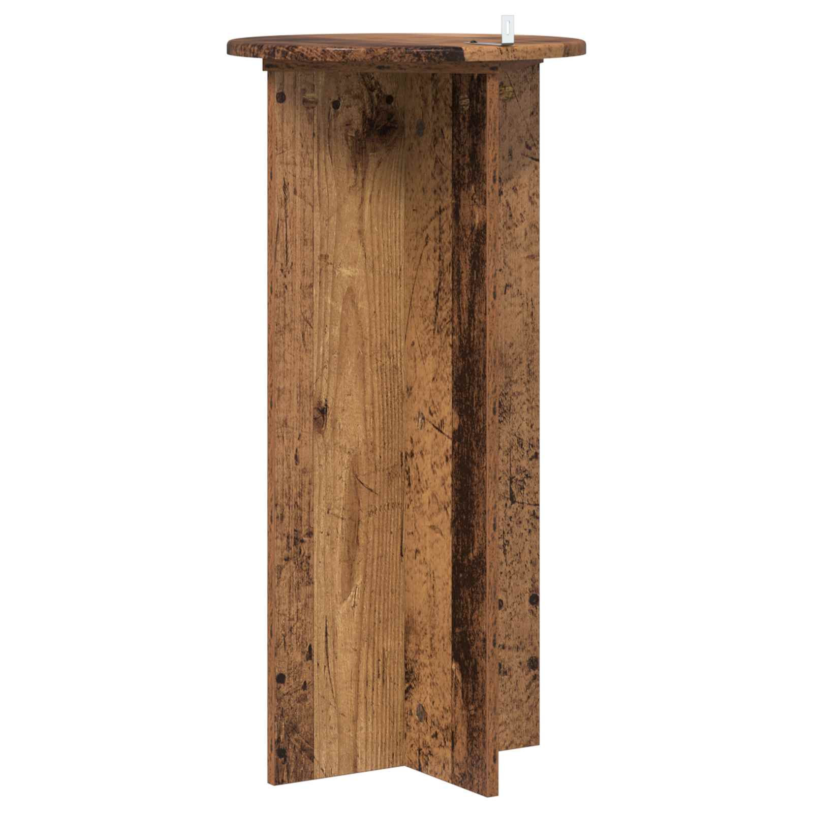 Plantenstandaard 2 pcs Oud hout 40 x 40 x 80 cm Bewerkt hout image 7