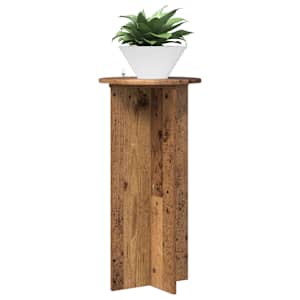 Stojan na rostliny 2 pcs Staré dřevo 40 x 40 x 80 cm - obrázek 3