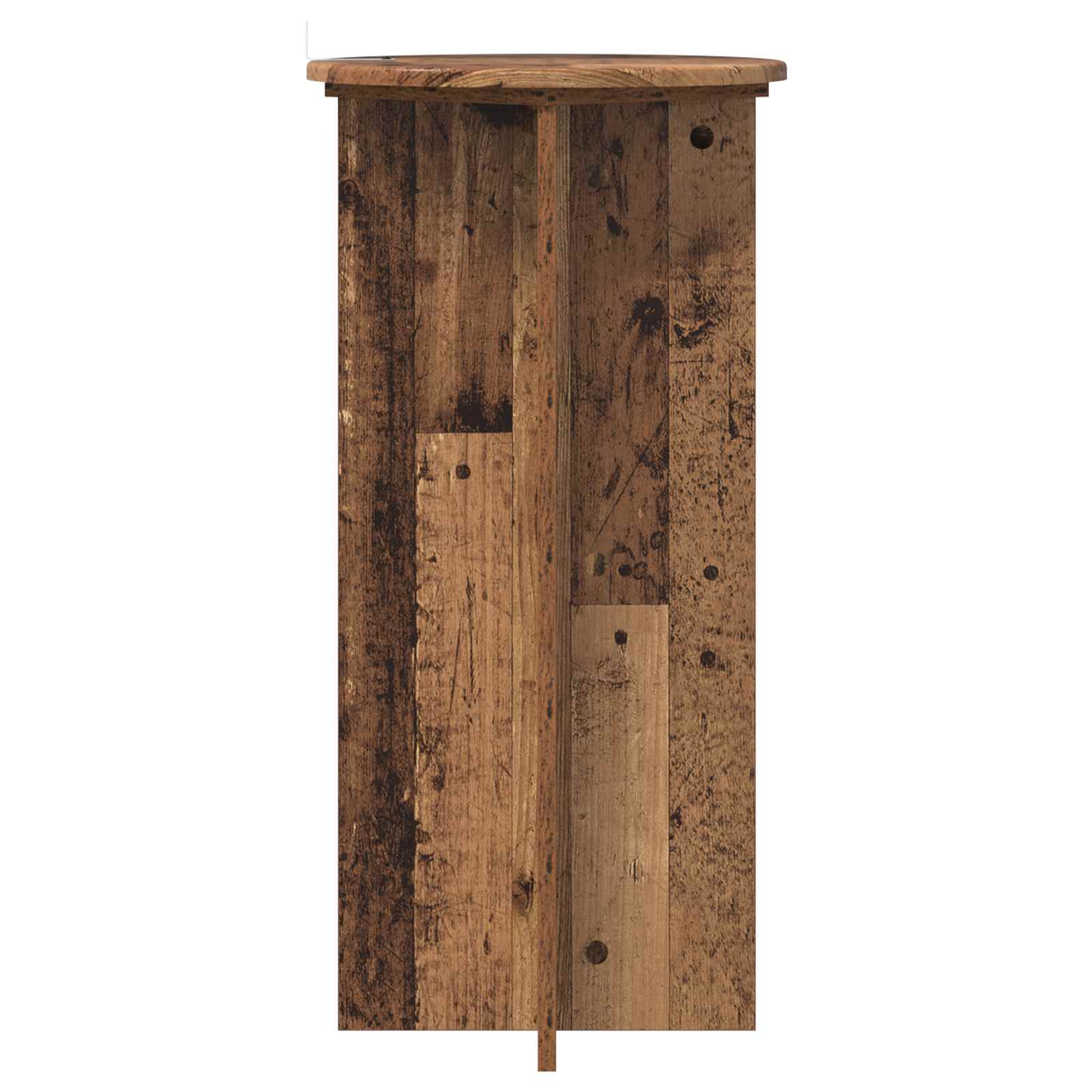 Plantenstandaard 2 pcs Oud hout 40 x 40 x 80 cm Bewerkt hout image 6
