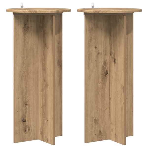 vidaXL Taimede alus 2 tk Artisan tamm 40 x 40 x 80 cm Tehispuit