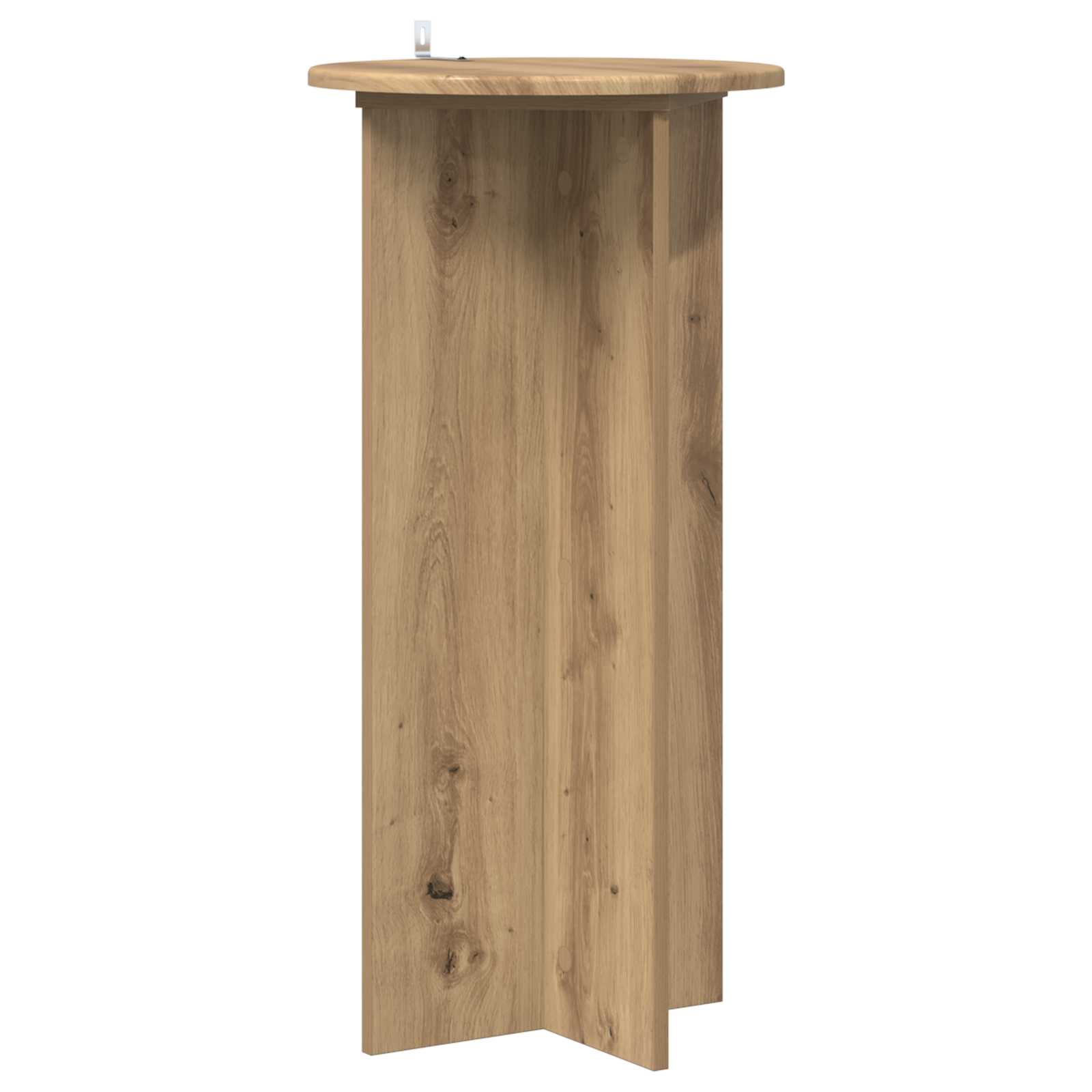 Plantenstandaard 2 pcs Artisanaal eiken 40 x 40 x 80 cm image 3