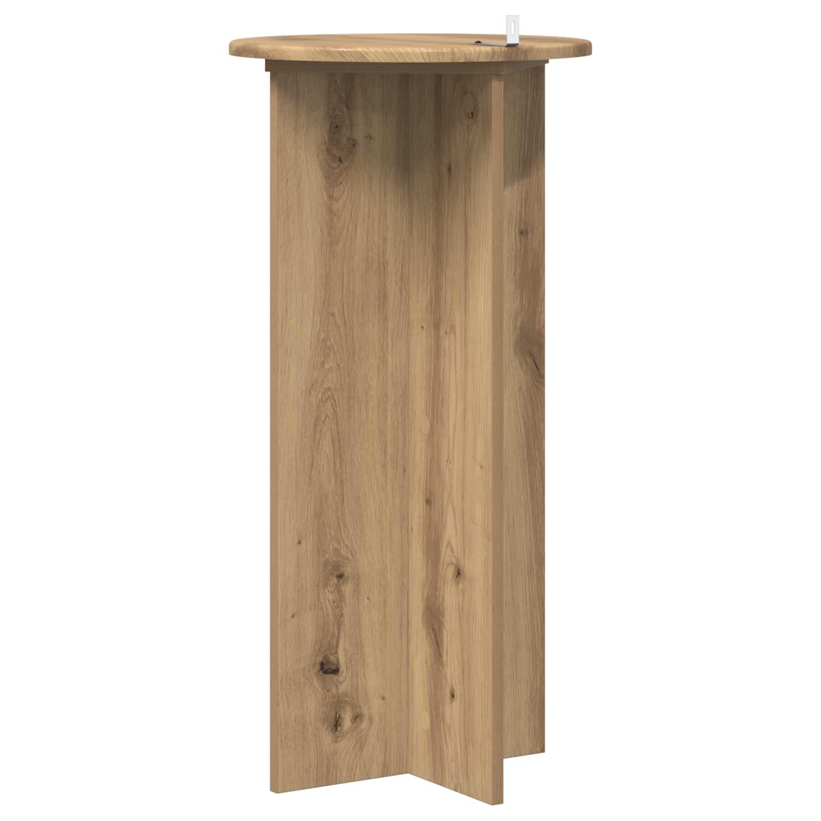 Plantenstandaard 2 pcs Artisanaal eiken 40 x 40 x 80 cm image 6