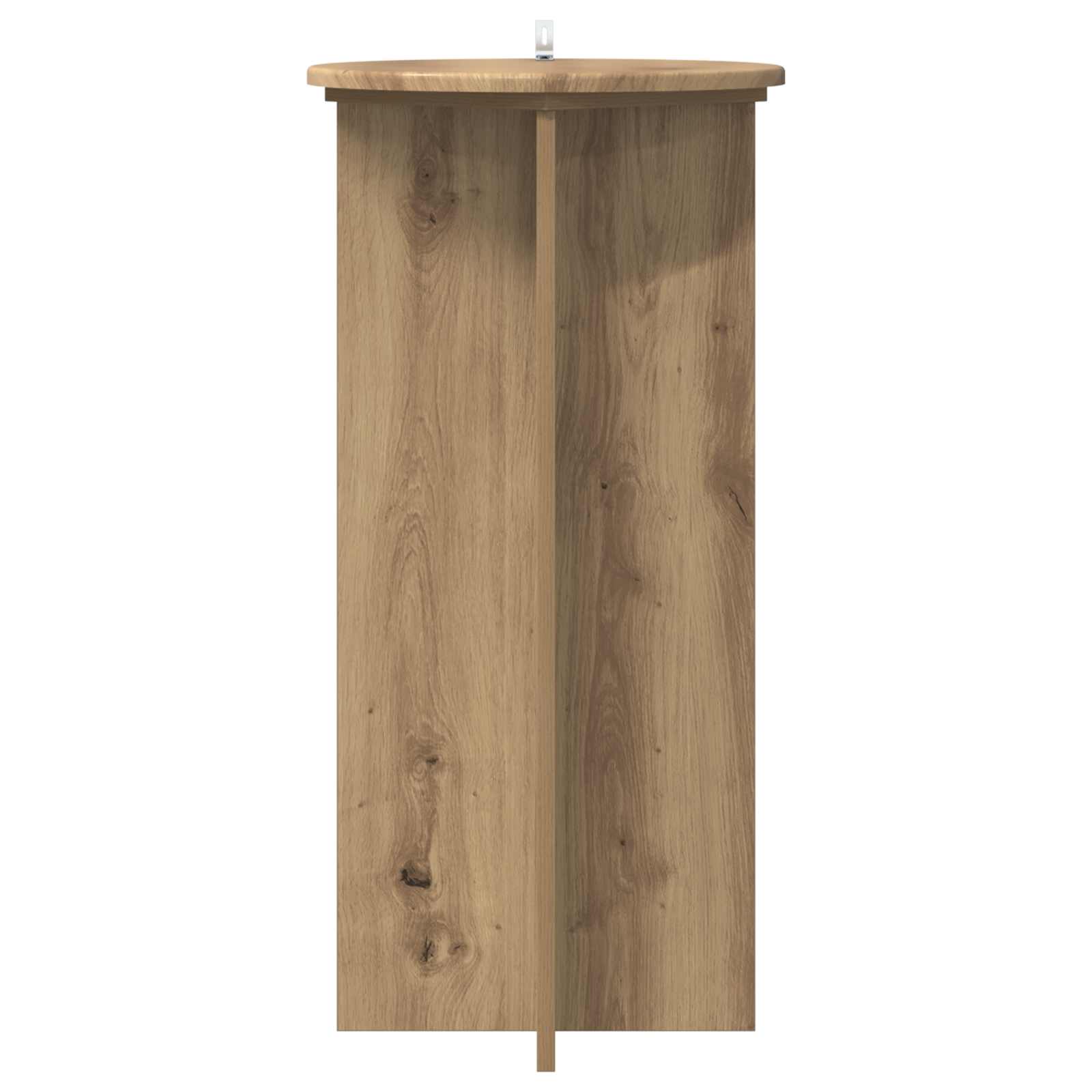 Plantenstandaard 2 pcs Artisanaal eiken 40 x 40 x 80 cm image 4