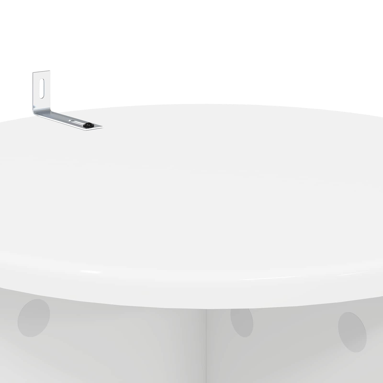 Plantenstandaard 2 pcs Wit Ø40 x 60 cm Bewerkt hout image 7