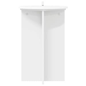 Stojan na rostliny 2 pcs Bílá Ø40 x 60 cm Kompozitní dřevo - obrázek 5