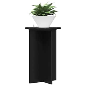 Stojan na rostliny 2 pcs Černá Ø40 x 60 cm Kompozitní dřevo - obrázek 3