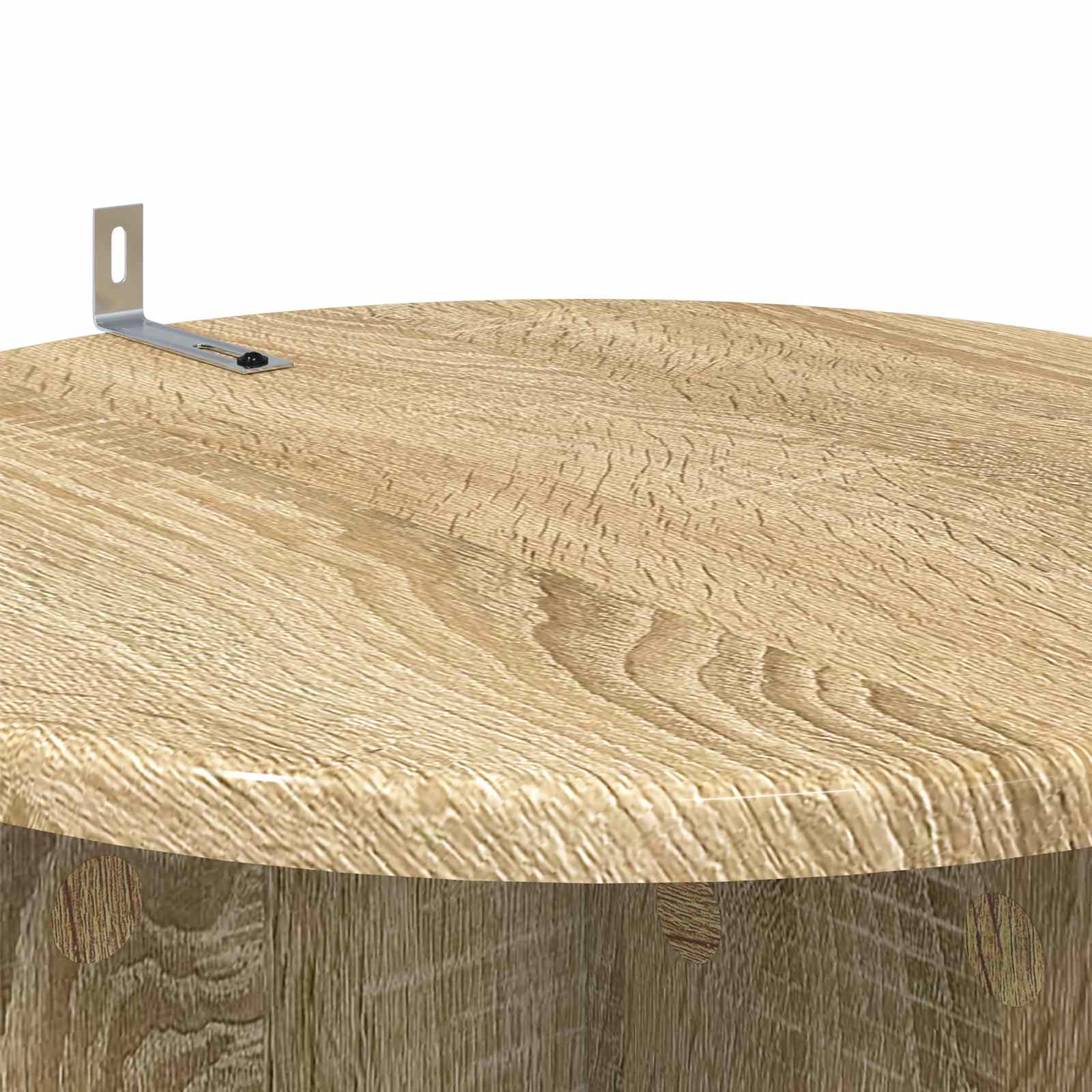 Plantenstandaard 2 pcs Sonoma Eiken Ø40 x 60 cm Bewerkt hout image 7