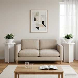 Stojan na rostliny 2 pcs Bílá s vysokým leskem Ø40 x 60 cm - obrázek 4