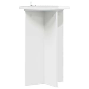 Stojan na rostliny 2 pcs Bílá s vysokým leskem Ø40 x 60 cm - obrázek 5