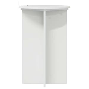 Stojan na rostliny 2 pcs Bílá s vysokým leskem Ø40 x 60 cm - obrázek 7
