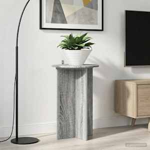 Stojalo za rastline 2 pcs Siva Sonoma Ø40 x 60 cm