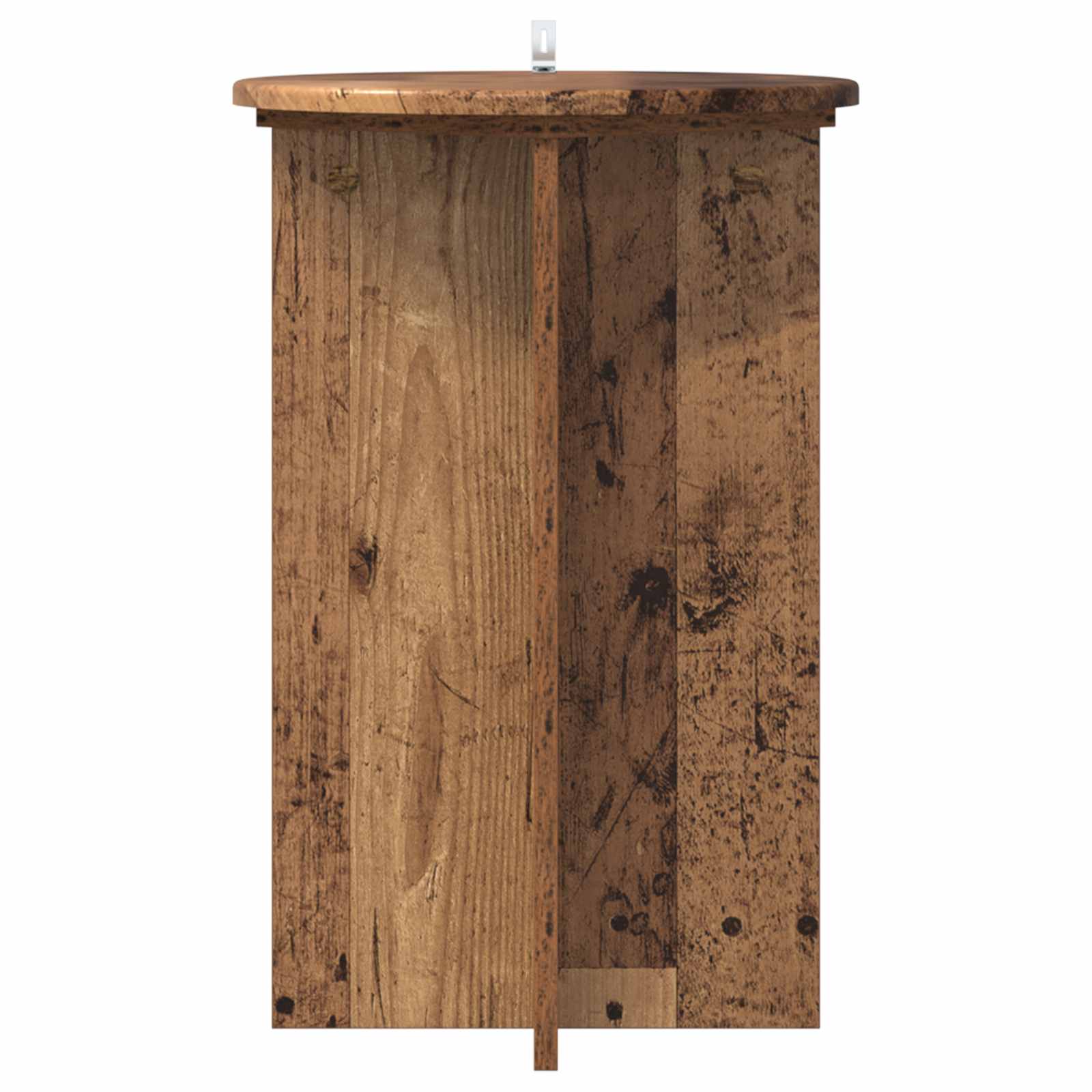 Plantenstandaard 2 pcs Oud hout Ø40 x 60 cm Bewerkt hout image 5