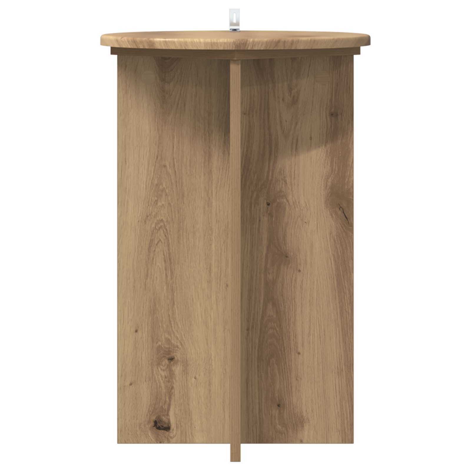 Plantenstandaard 2 pcs Artisanaal eiken Ø40 x 60 cm image 5