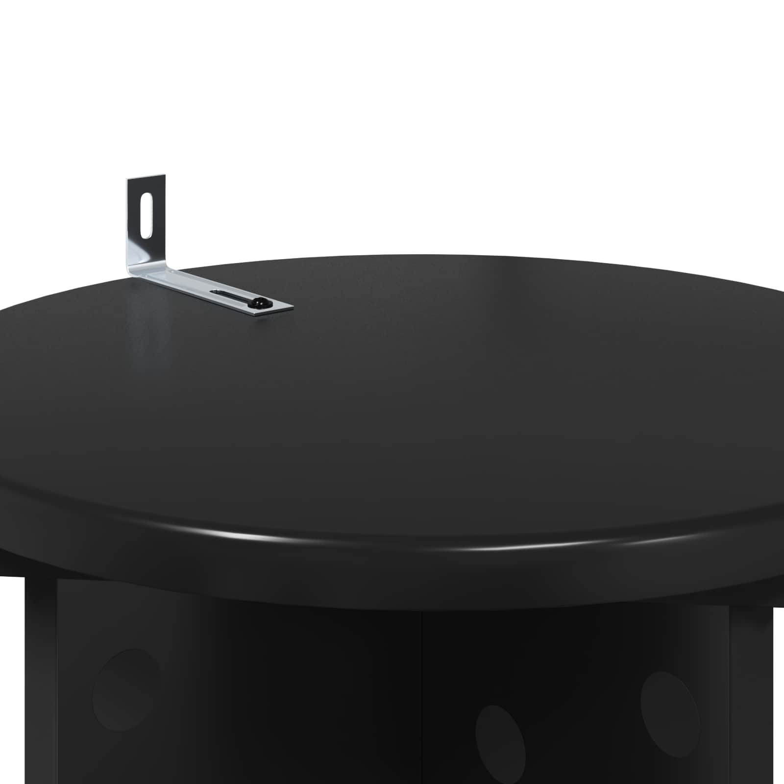 Plantenstandaard 2 pcs Zwart 29,5 x 29,5 x 60 cm Bewerkt hout image 7