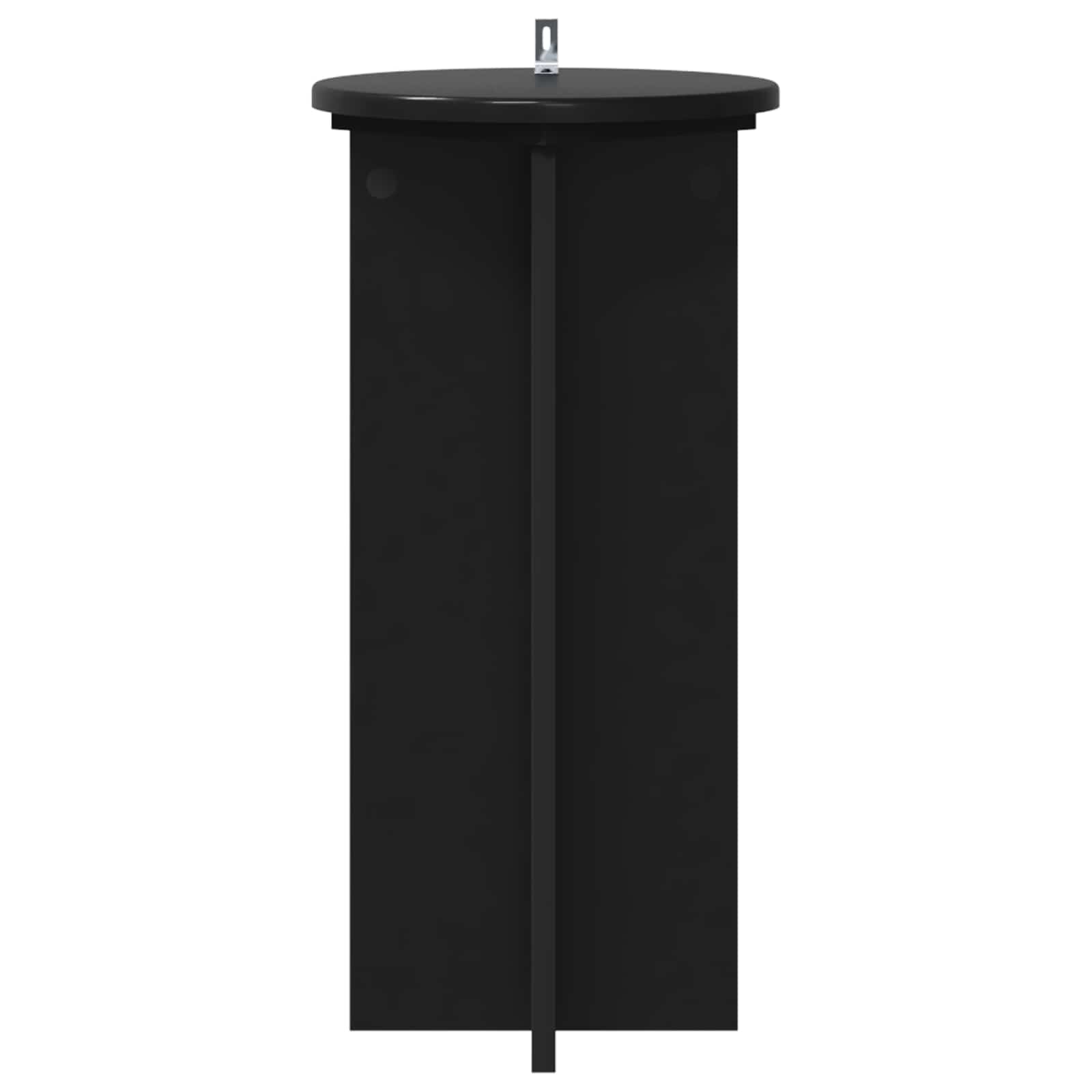 Plantenstandaard 2 pcs Zwart 29,5 x 29,5 x 60 cm Bewerkt hout image 4