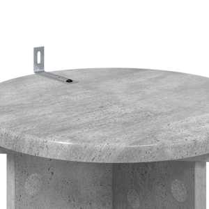 Stojan na rostliny 2 pcs Betonově šedá 29,5 x 29,5 x 60 cm - obrázek 9