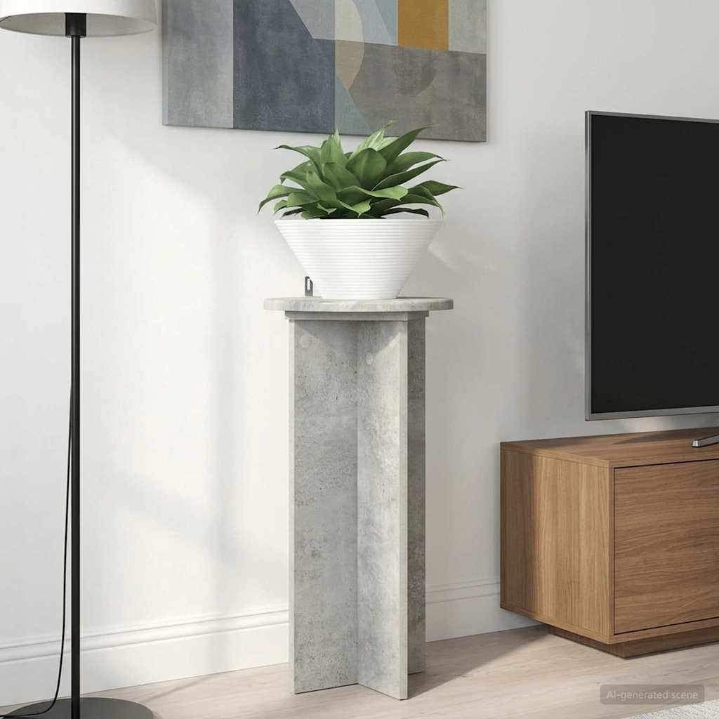 Stojan na rostliny 2 pcs Betonově šedá 29,5 x 29,5 x 60 cm