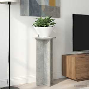 Stojan na rostliny 2 pcs Betonově šedá 29,5 x 29,5 x 60 cm - obrázek 1