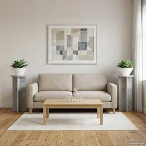 Stojan na rostliny 2 pcs Betonově šedá 29,5 x 29,5 x 60 cm - obrázek 4