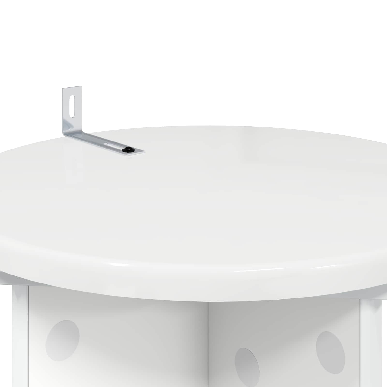 Plantenstandaard 2 pcs Hoogglans Wit 29,5 x 29,5 x 60 cm image 7