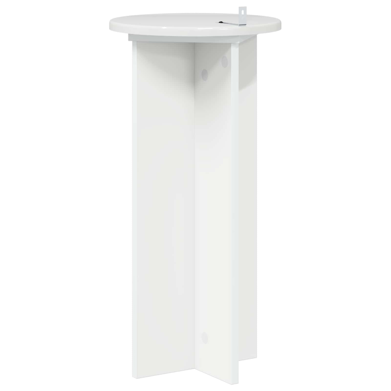 Plantenstandaard 2 pcs Hoogglans Wit 29,5 x 29,5 x 60 cm image 6