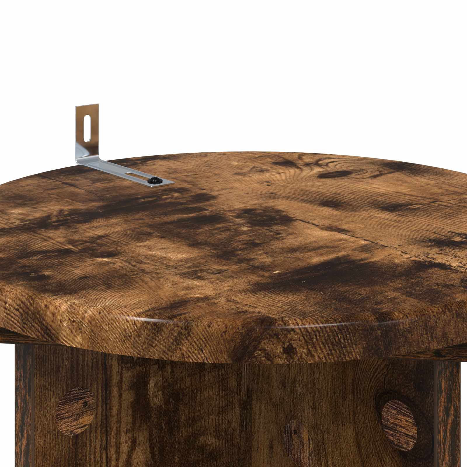 Plantenstandaard 2 pcs Gerookt eiken 29,5 x 29,5 x 60 cm image 7