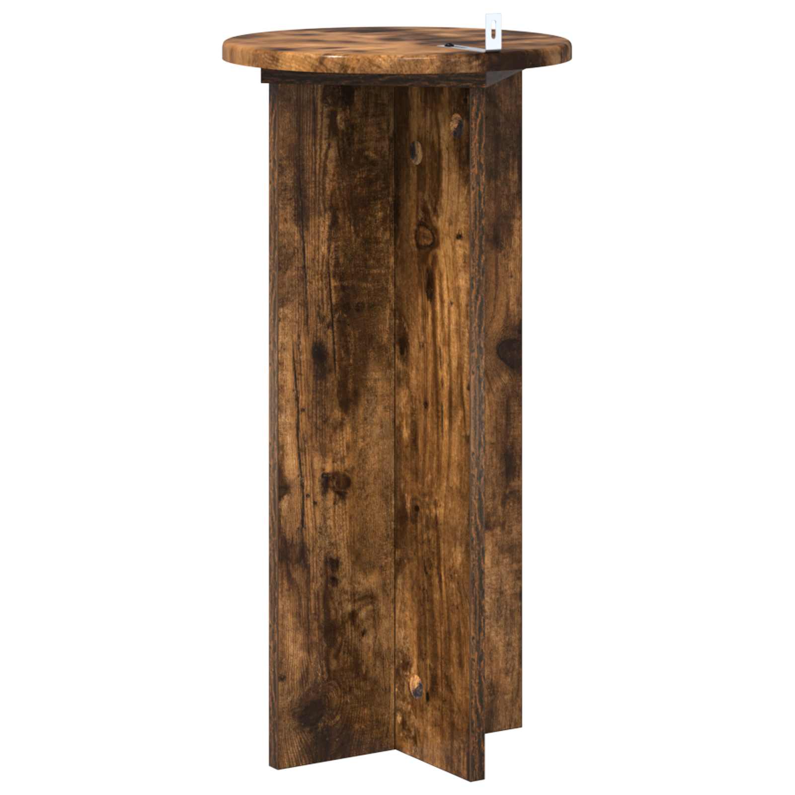 Plantenstandaard 2 pcs Gerookt eiken 29,5 x 29,5 x 60 cm image 6