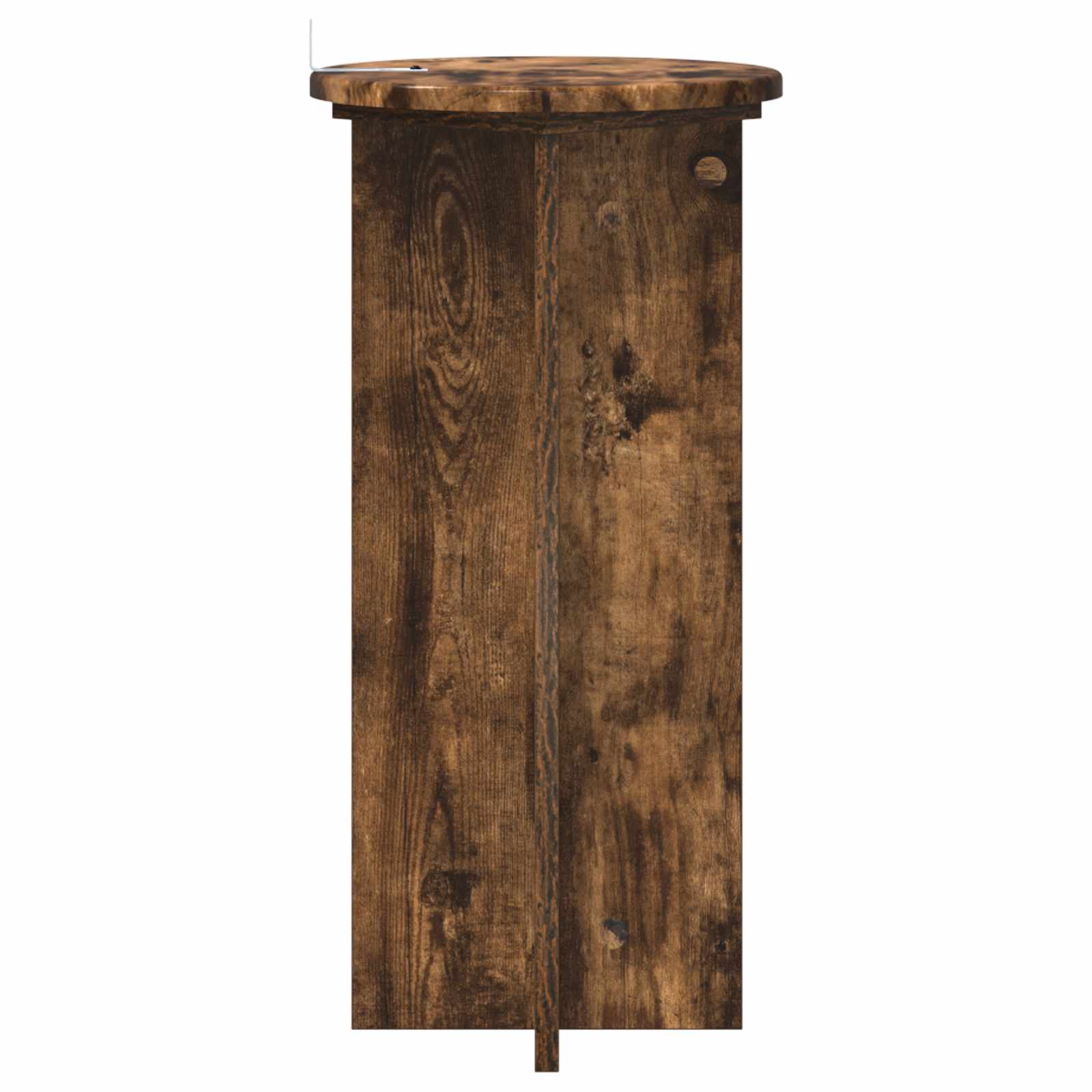 Plantenstandaard 2 pcs Gerookt eiken 29,5 x 29,5 x 60 cm image 5