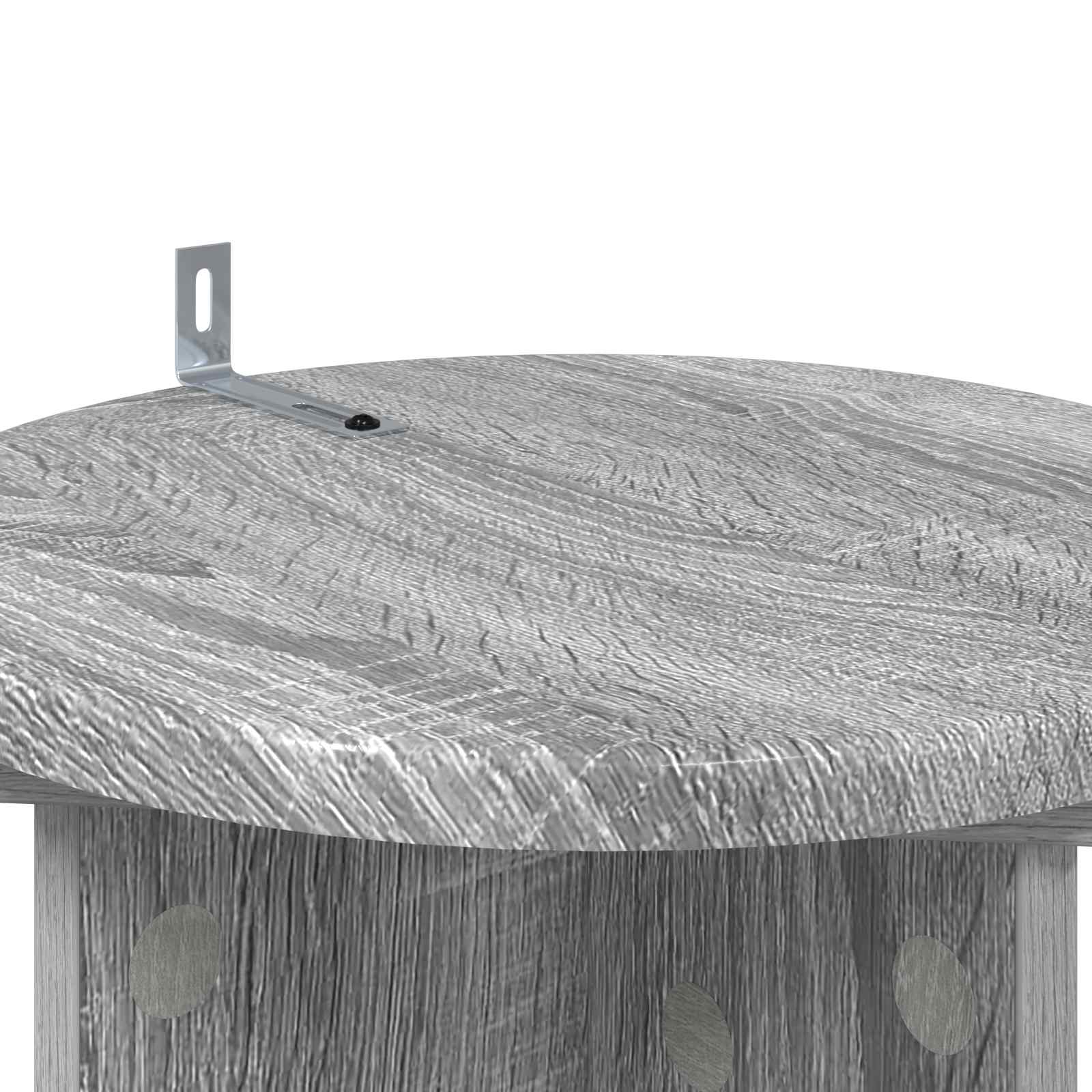 Plantenstandaard 2 pcs Grijs sonoma 29,5 x 29,5 x 60 cm image 7