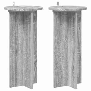 vidaXL Taimede alus 2 tk Hall Sonoma 29,5 x 29,5 x 60 cm Tehispuit
