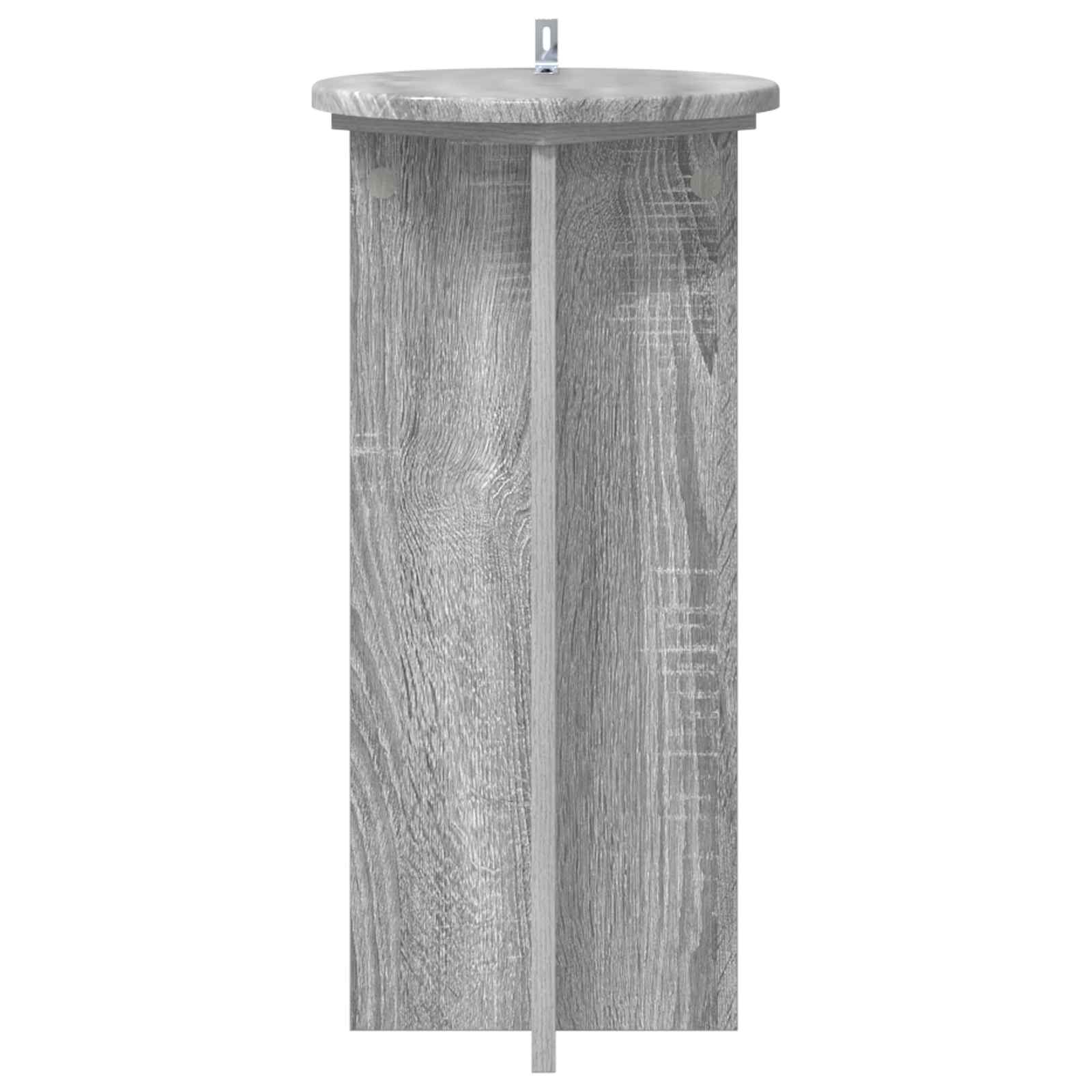 Plantenstandaard 2 pcs Grijs sonoma 29,5 x 29,5 x 60 cm image 4