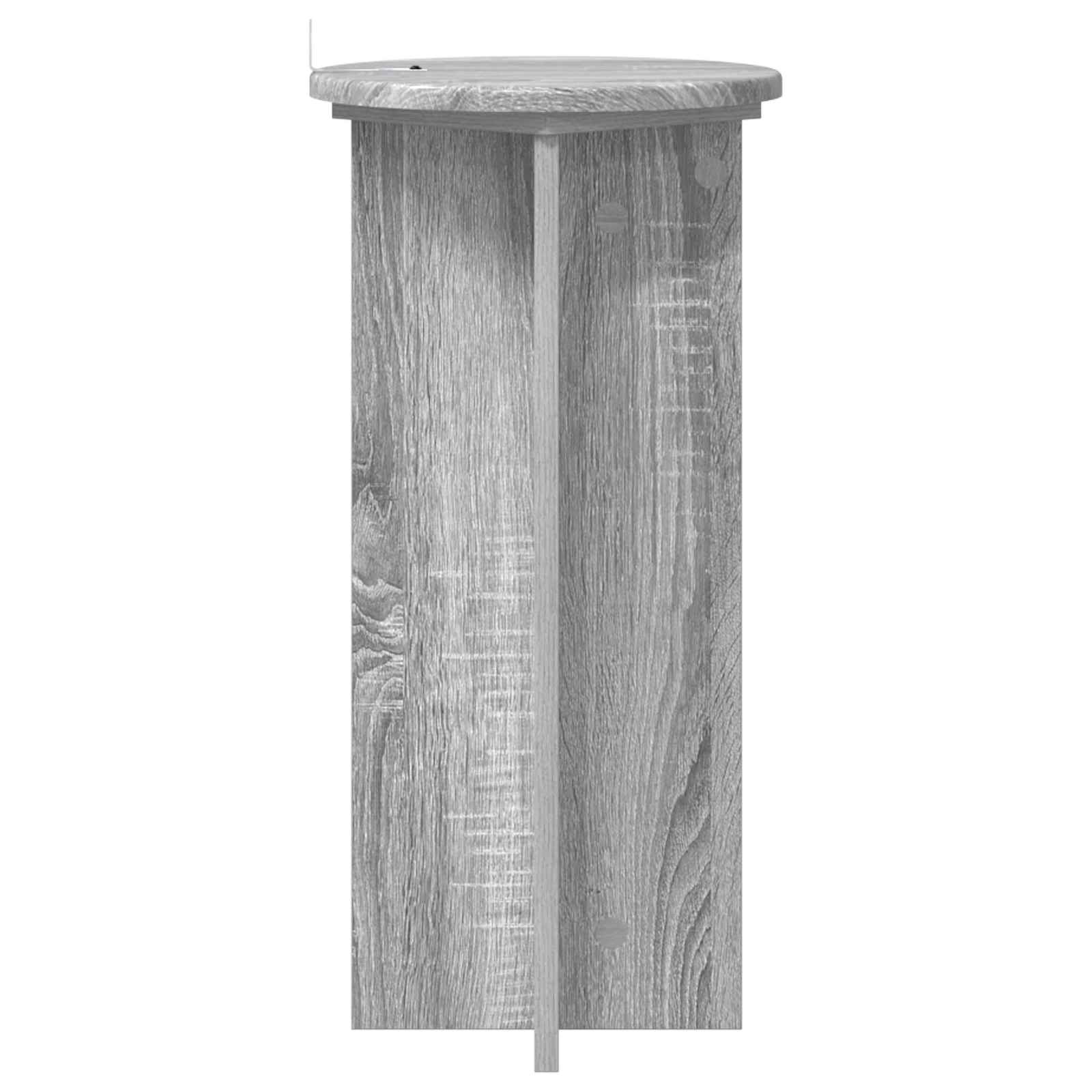 Plantenstandaard 2 pcs Grijs sonoma 29,5 x 29,5 x 60 cm image 5