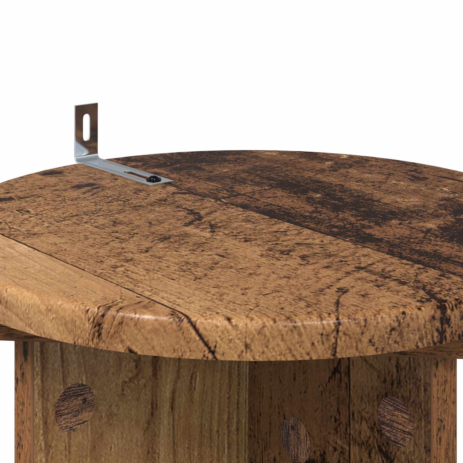 Plantenstandaard 2 pcs Oud hout 29,5 x 29,5 x 60 cm image 7