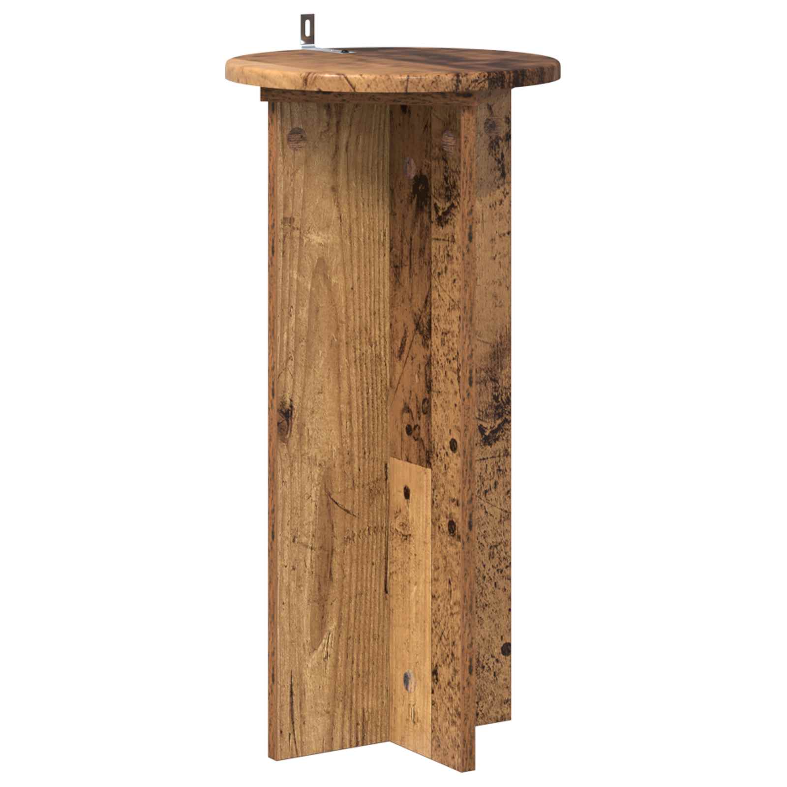 Plantenstandaard 2 pcs Oud hout 29,5 x 29,5 x 60 cm image 3