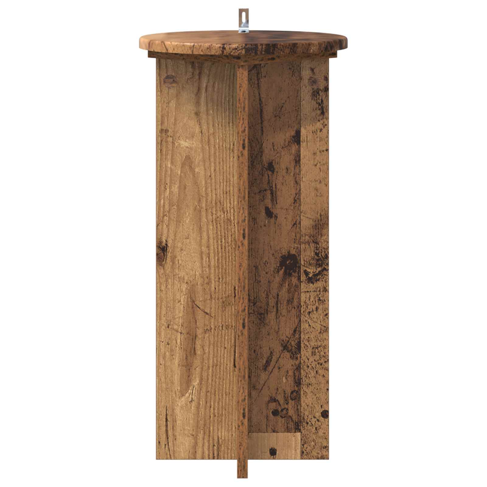 Plantenstandaard 2 pcs Oud hout 29,5 x 29,5 x 60 cm image 4
