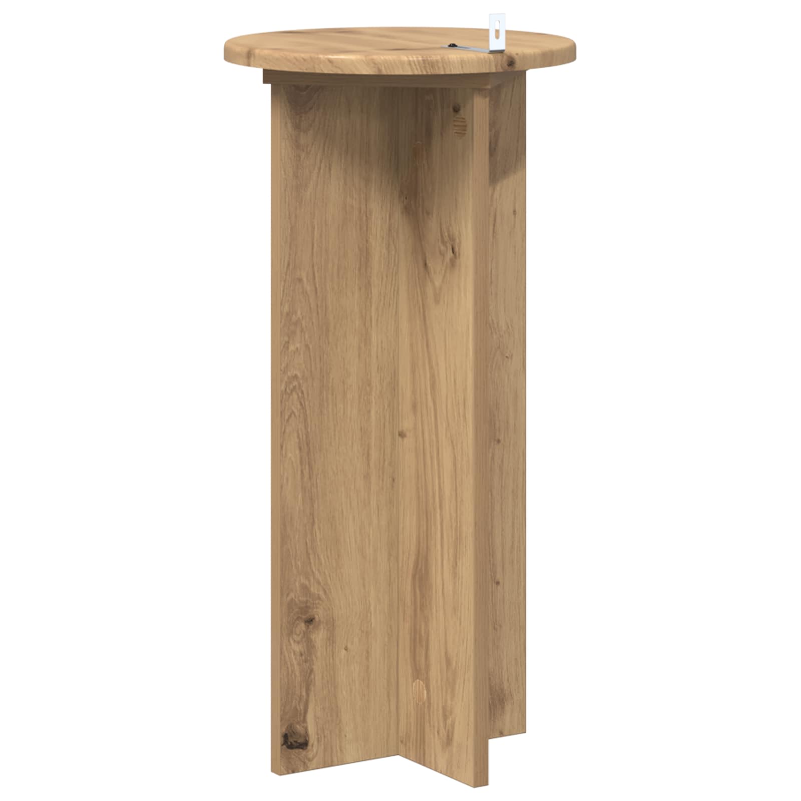 Plantenstandaard 2 pcs Artisanaal eiken 29,5 x 29,5 x 60 cm image 6