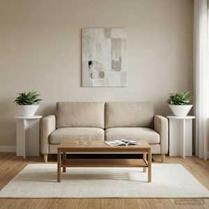 Stojan na rostliny 2 pcs Bílá Ø40 x 40 cm Kompozitní dřevo - obrázek 4
