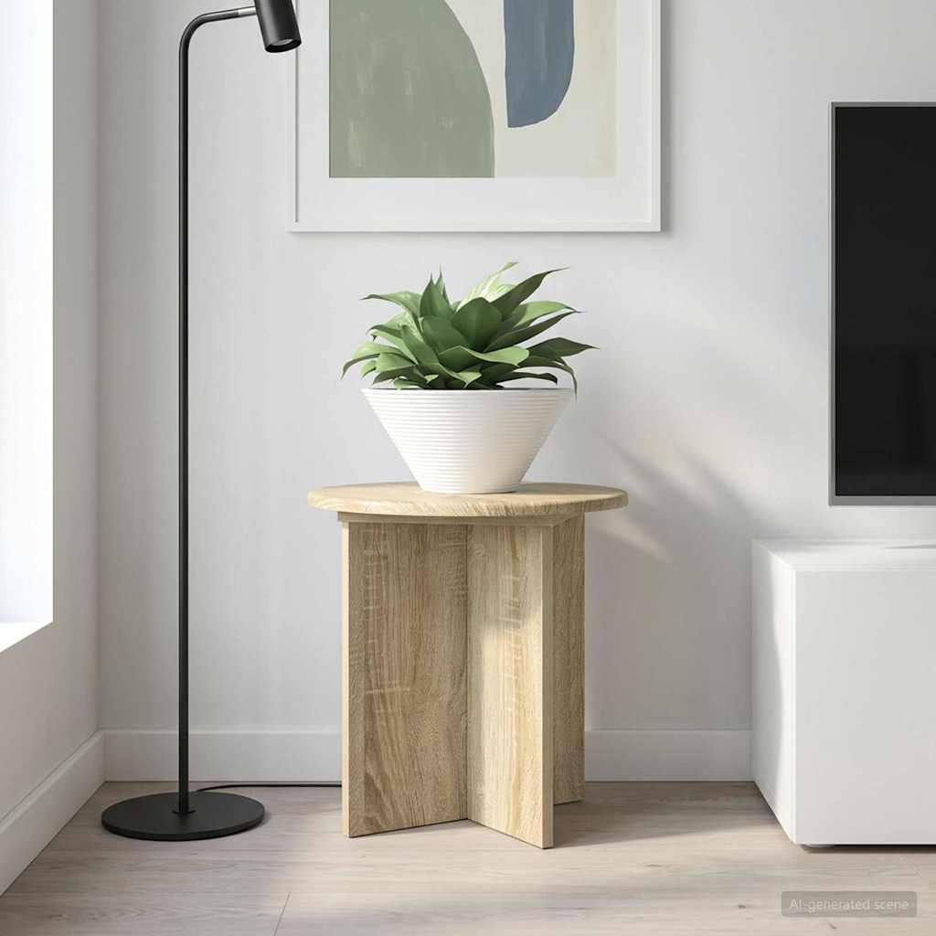 Stojan na rostliny 2 pcs Dub sonoma 40 x 40 x 40 cm