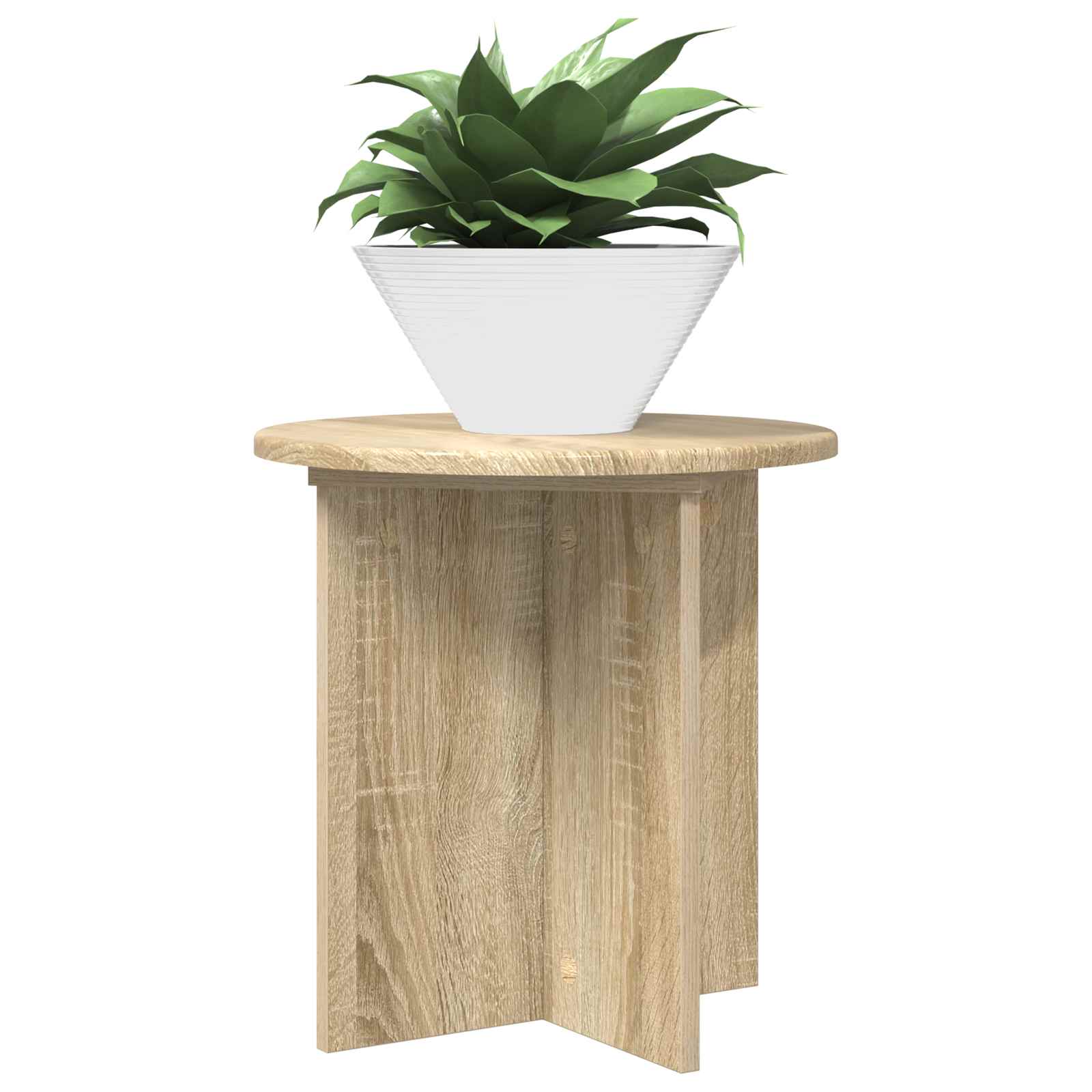 Plantenstandaard 2 pcs Sonoma Eiken 40 x 40 x 40 cm image 2