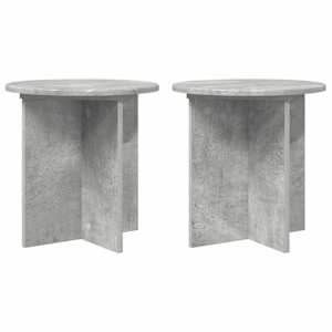 vidaXL Taimede alus 2 tk Betoonhall 40 x 40 x 40 cm Tehispuit