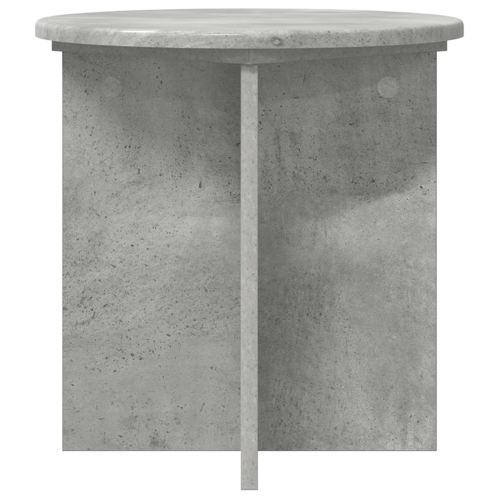 Plantenstandaard 2 pcs Betongrijs 40 x 40 x 40 cm Bewerkt hout image 4