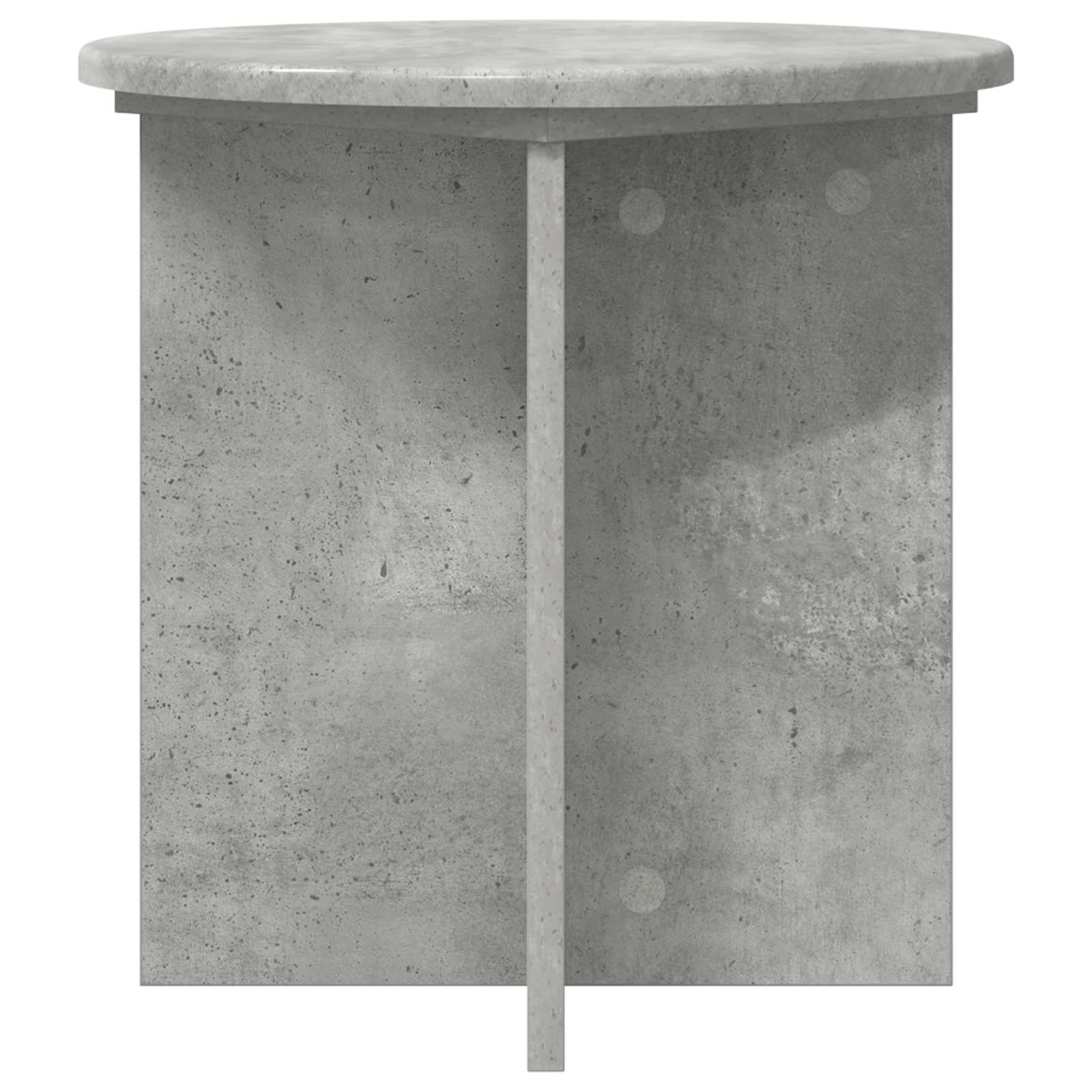 Plantenstandaard 2 pcs Betongrijs 40 x 40 x 40 cm Bewerkt hout image 5
