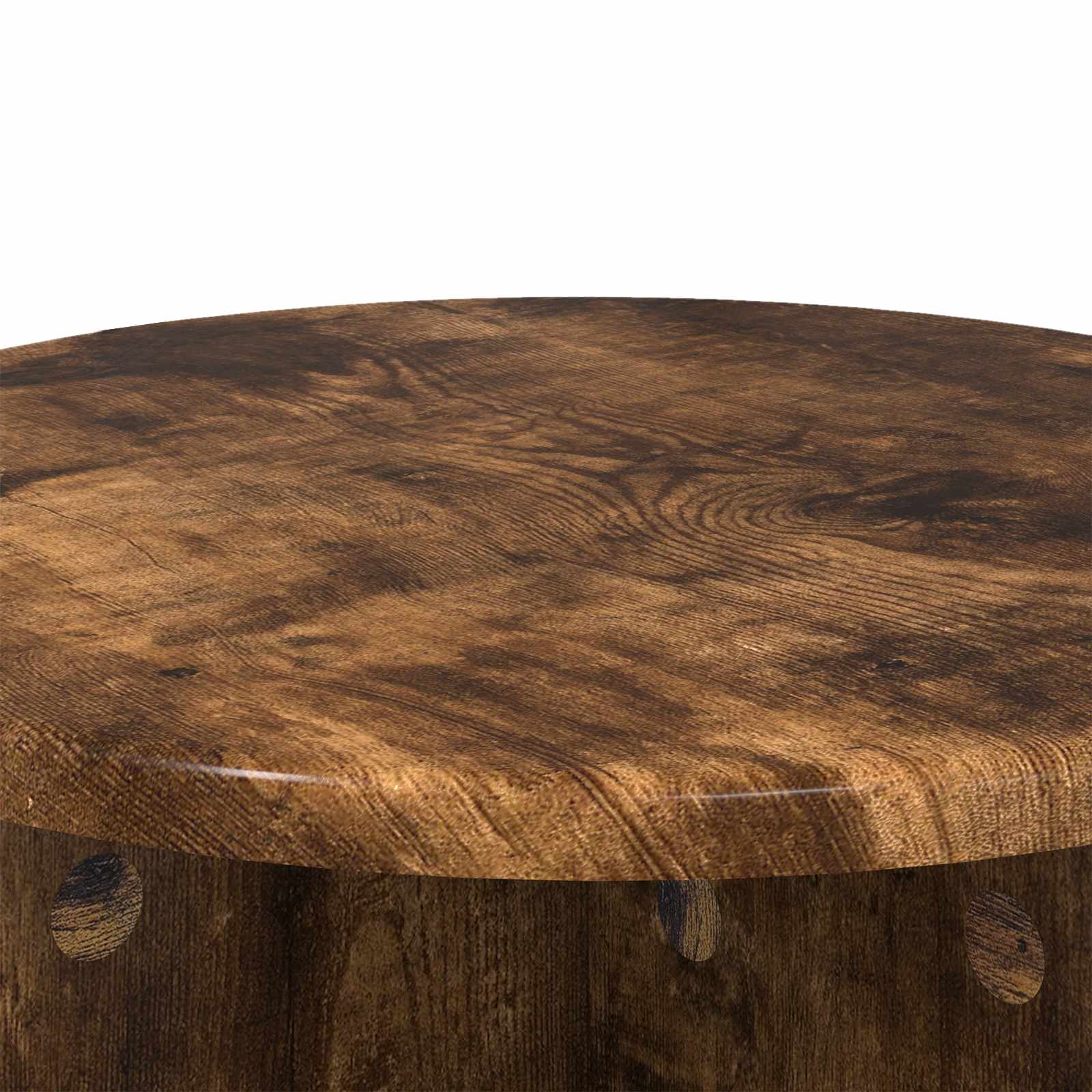 Plantenstandaard 2 pcs Gerookt eiken 40 x 40 x 40 cm image 7