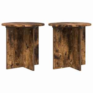 Stojan na rostliny 2 pcs Kouřový dub 40 x 40 x 40 cm - obrázek 2