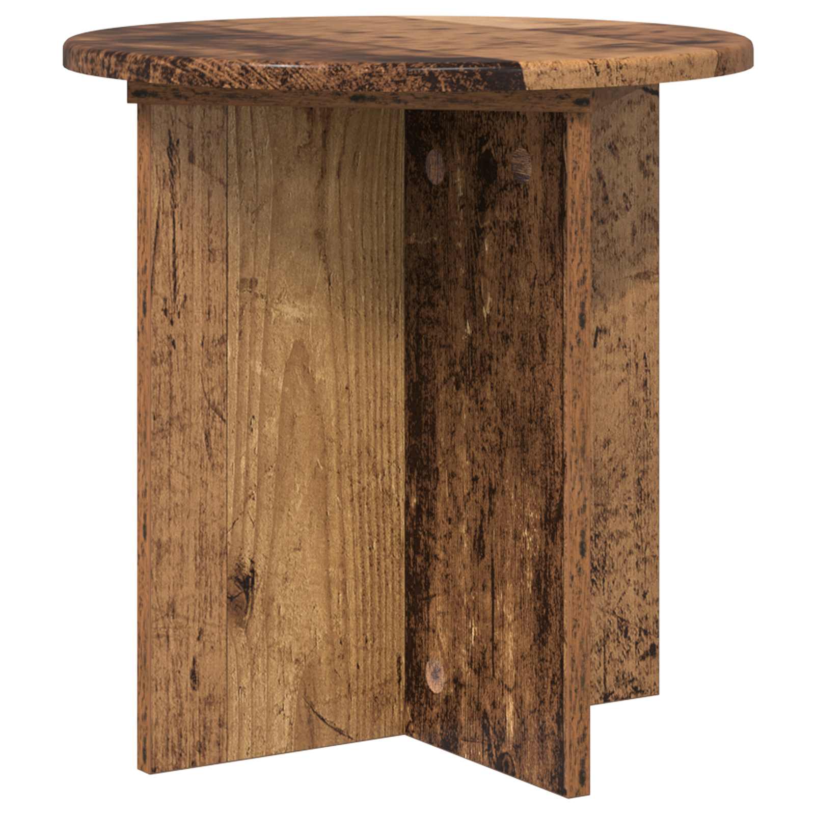 Plantenstandaard 2 pcs Oud hout 40 x 40 x 40 cm Bewerkt hout image 6