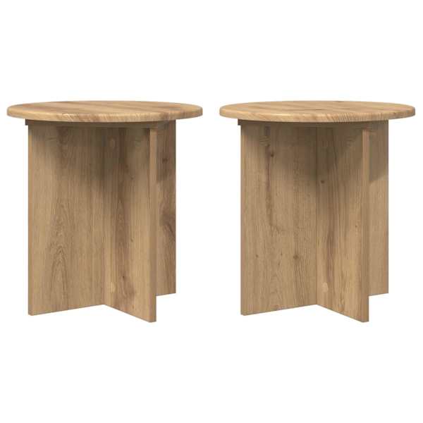 vidaXL Taimede alus 2 tk Artisan tamm 40 x 40 x 40 cm Tehispuit